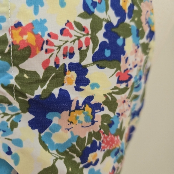 Maeve Tie-Front Floral Sleeveless Top Size XS NWOT - Picture 8 of 10